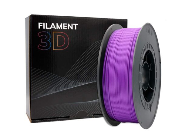 Filamento 3D PLA - Diametro 1.75mm - Bobina 1kg - Color Morado