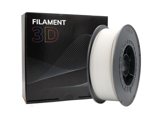 Filamento 3D PLA - Diametro 1.75mm - Bobina 1kg - Color Blanco