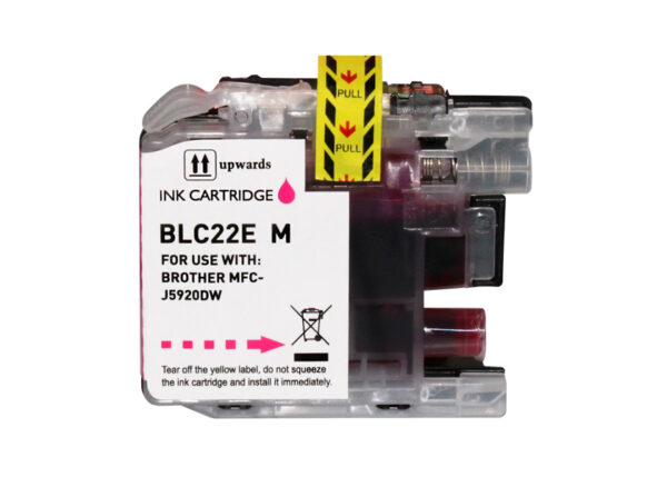 Brother LC22E Magenta Cartucho de Tinta compatible - Reemplaza LC22EM