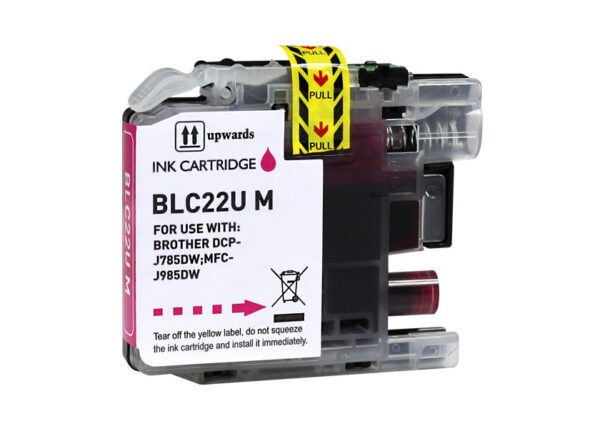 Brother LC22U Magenta Cartucho de Tinta compatible - Reemplaza LC22UMBP