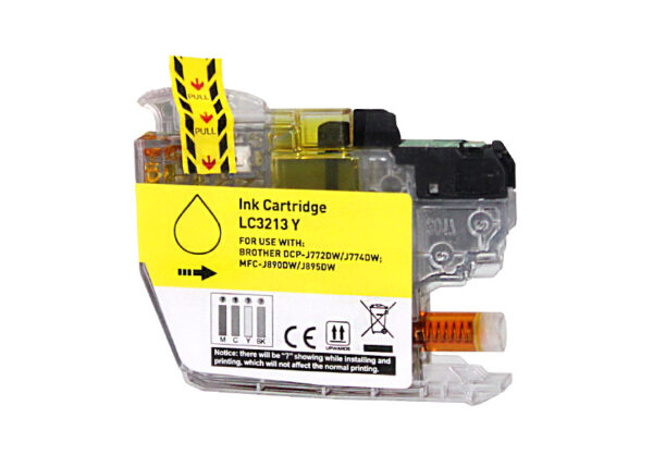 Brother LC3213 LC3211 Amarillo Cartucho de Tinta compatible - Reemplaza LC3213Y LC3211Y