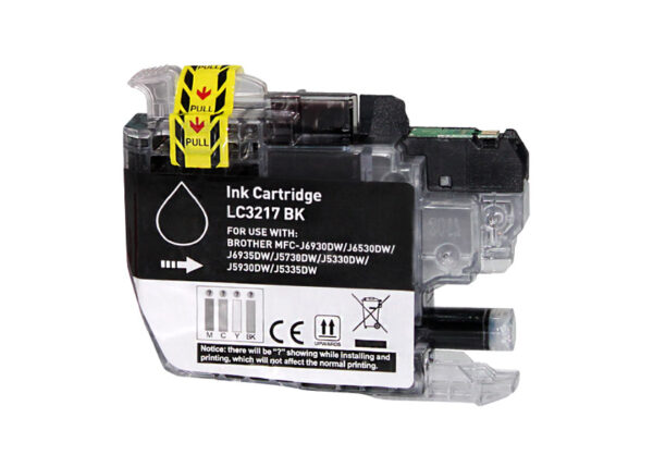 Brother LC3217 Negro Cartucho de Tinta compatible - Reemplaza LC3217BK