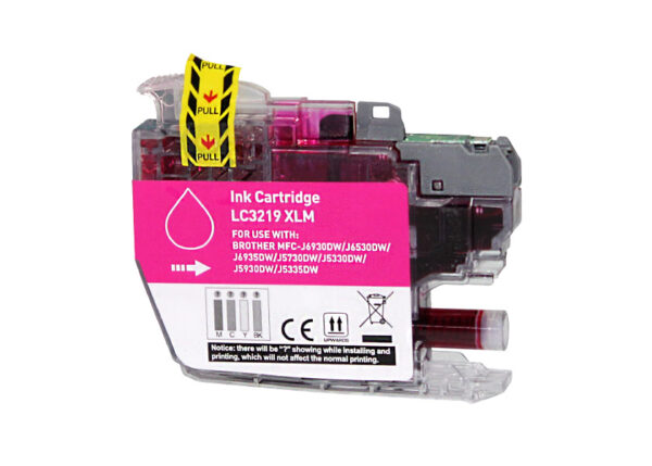 Brother LC3219XL Magenta Cartucho de Tinta compatible - Reemplaza LC3219XLM