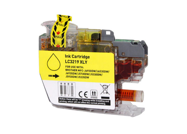 Brother LC3219XL Amarillo Cartucho de Tinta compatible - Reemplaza LC3219XLY