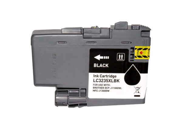 Brother LC3235XL LC3233 Negro Cartucho de Tinta Pigmentada compatible - Reemplaza LC3235XLBK LC3233BK