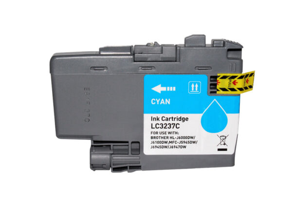 Brother LC3237 Cyan Cartucho de Tinta Pigmentada compatible - Reemplaza LC3237C