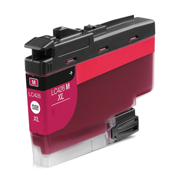 Brother LC426XL Magenta Cartucho de Tinta Pigmentada compatible - Reemplaza LC426XLM