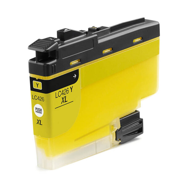 Brother LC426XL Amarillo Cartucho de Tinta Pigmentada compatible - Reemplaza LC426XLY