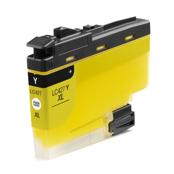 Brother LC427XL Amarillo Cartucho de Tinta Pigmentada compatible - Reemplaza LC427XLY