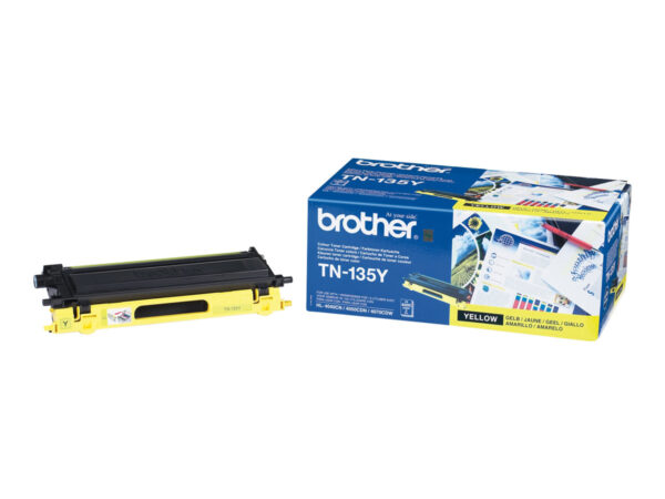 Brother TN135 Amarillo TONER ORIGINAL - TN135Y