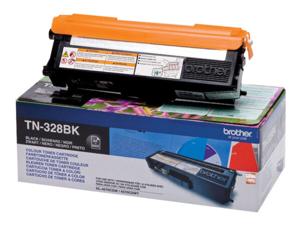 Brother TN328 Negro TONER ORIGINAL - TN328BK