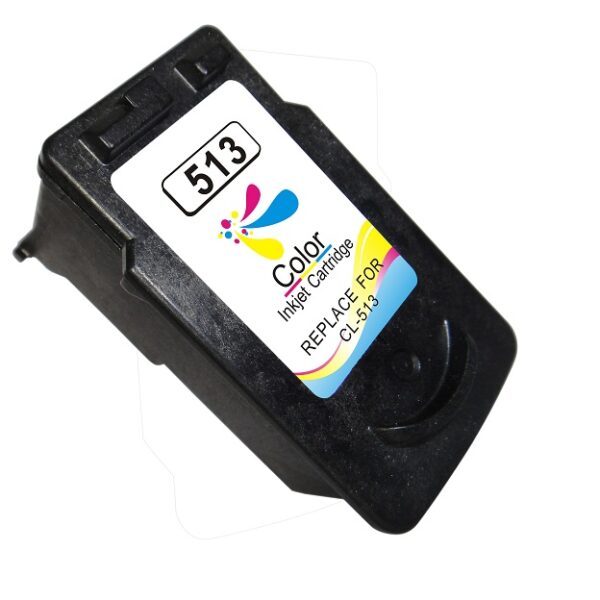 Canon CL513 CL511 Color Cartucho de Tinta Remanufacturado -  - Reemplaza 2971B001 2972B001