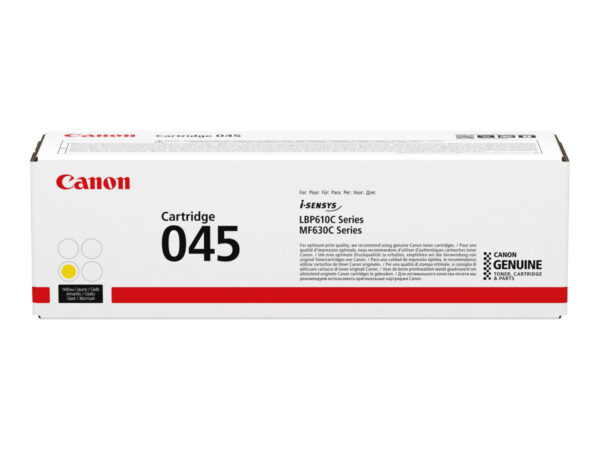 Canon 045 Amarillo TONER ORIGINAL - 1239C002