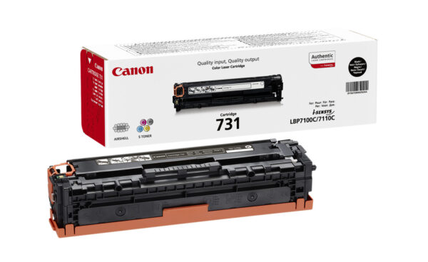 Canon 731 Negro TONER ORIGINAL - 6272B002