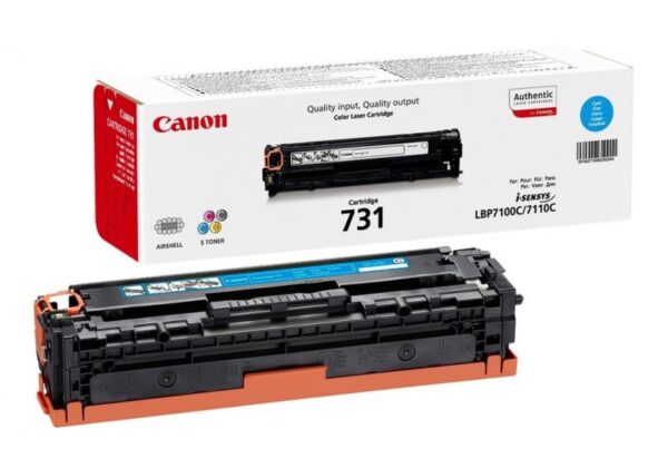 Canon 731 Cyan TONER ORIGINAL - 6271B002