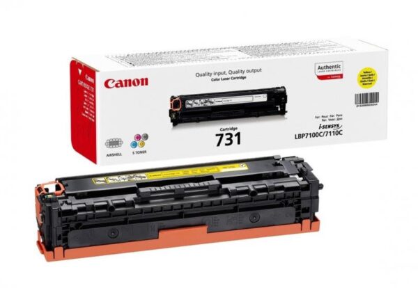 Canon 731 Amarillo TONER ORIGINAL - 6269B002