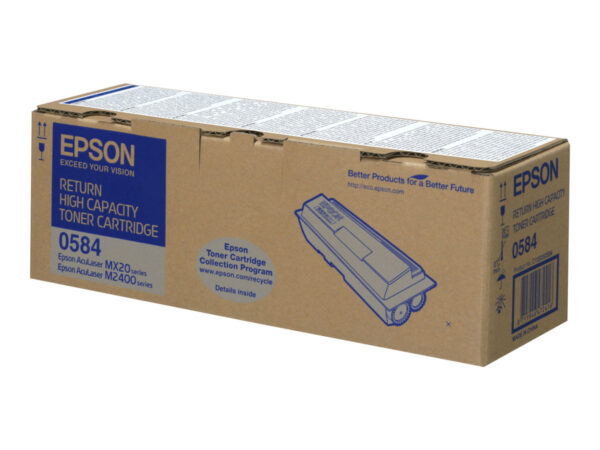 Epson Aculaser M2400 MX20 Negro TONER ORIGINAL - C13S050584 C13S050582