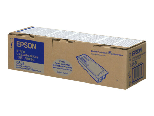 Epson Aculaser M2300 M2400 Negro TONER ORIGINAL - C13S050583 C13S050585