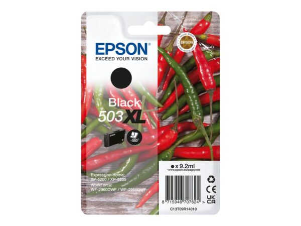 Epson 503XL Negro Cartucho de Tinta Original - C13T09R14010