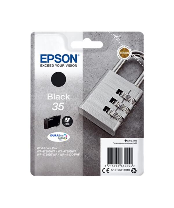 Epson T3581 (35) Negro Cartucho de Tinta Original - C13T35814010