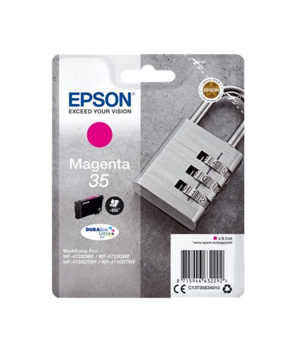 Epson T3583 (35) Magenta Cartucho de Tinta Original - C13T35834010