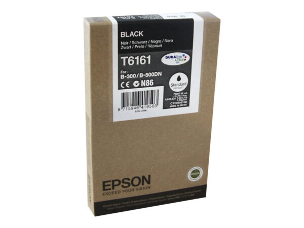 Epson T6161 Negro Cartucho de Tinta Original - C13T616100