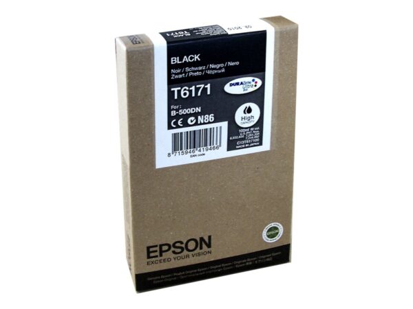 Epson T6171 Negro Cartucho de Tinta Original - C13T617100