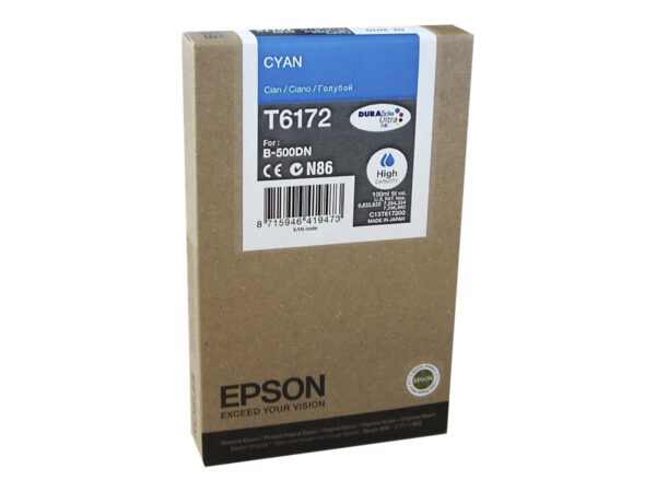 Epson T6172 Cyan Cartucho de Tinta Original - C13T617200