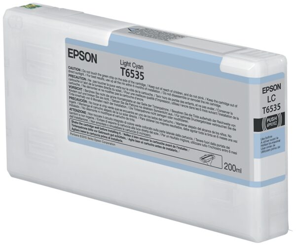 Epson T6535 Cyan Light Cartucho de Tinta Original - C13T653500