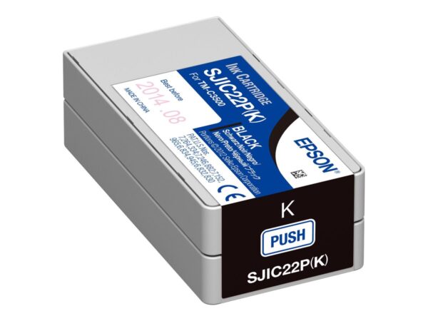 Epson SJIC22P Negro Cartucho de Tinta Original - C33S020601 SJIC22P(K)