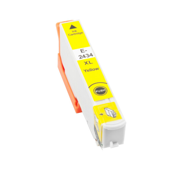 Epson T2434 T2424 (24XL) Amarillo Cartucho de Tinta compatible - Reemplaza C13T24344012 C13T24244012