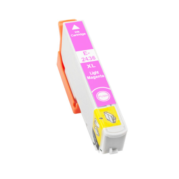 Epson T2436 T2426 (24XL) Magenta Light Cartucho de Tinta compatible - Reemplaza C13T24364012 C13T24264012