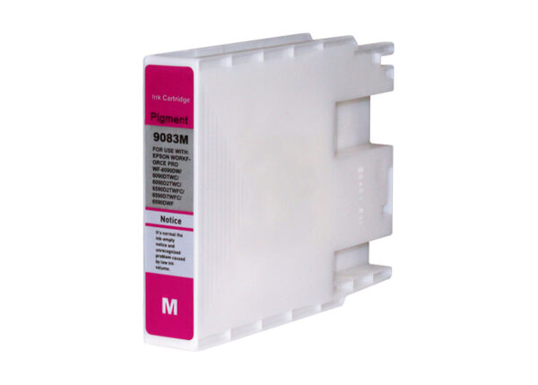 Epson T9083 Magenta Cartucho de Tinta Pigmentada compatible - Reemplaza C13T908340