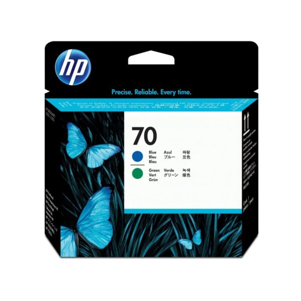 HP 70 Azul Verde Cabezal de Impresion Original - C9408A