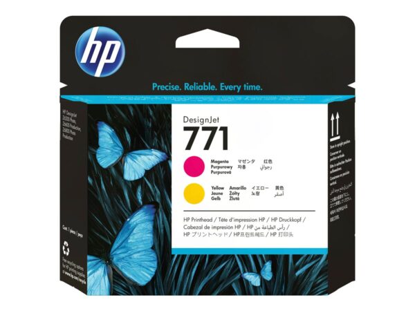 HP 771 Cabezal de Impresion Original - Magenta, Amarillo - CE018A