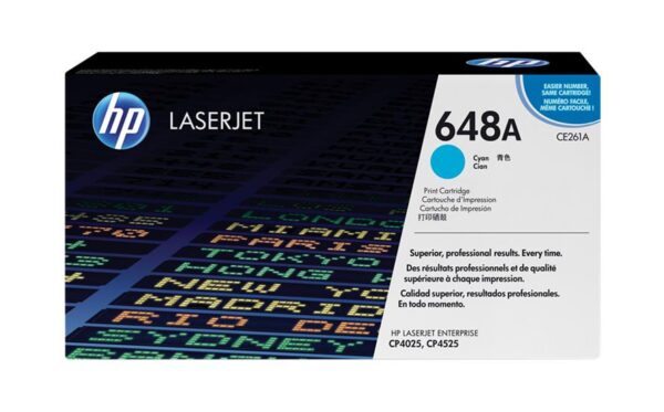 HP CE261A Cyan TONER ORIGINAL - 648A