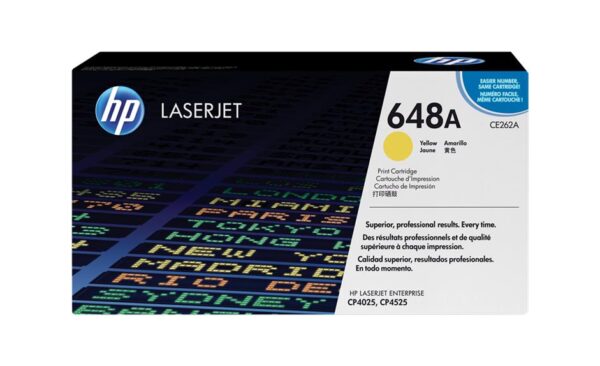 HP CE262A Amarillo TONER ORIGINAL - 648A