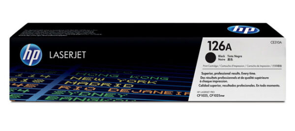 HP CE310A Negro TONER ORIGINAL - 126A