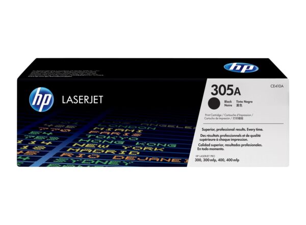 HP CE410A Negro TONER ORIGINAL - 305A