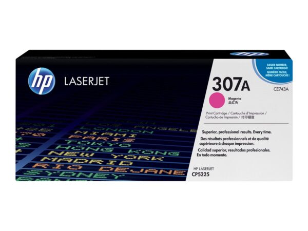 HP CE743A Magenta TONER ORIGINAL - 307A