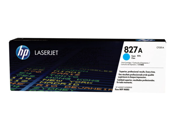 HP CF301A Cyan TONER ORIGINAL - 827A