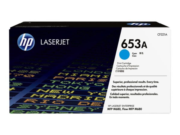 HP CF321A Cyan TONER ORIGINAL - 653A