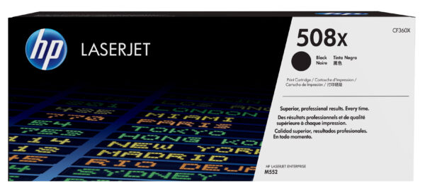 HP CF360X Negro TONER ORIGINAL - 508X