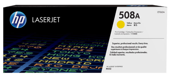 HP CF362A Amarillo TONER ORIGINAL - 508A