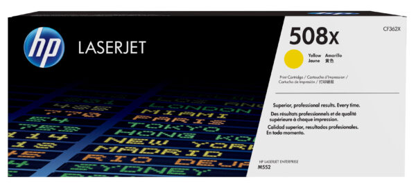 HP CF362X Amarillo TONER ORIGINAL - 508X