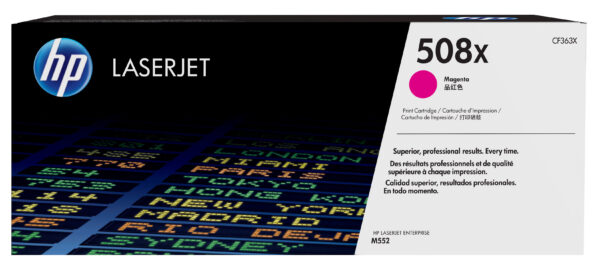 HP CF363X Magenta TONER ORIGINAL - 508X