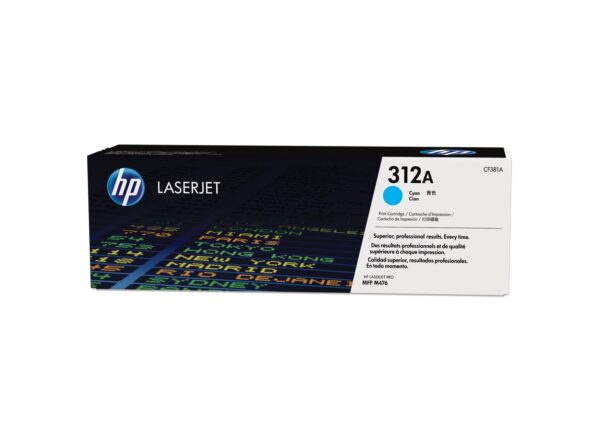 HP CF381A Cyan TONER ORIGINAL - 312A