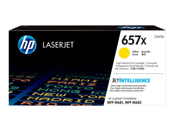 HP CF472X Amarillo TONER ORIGINAL - 657X