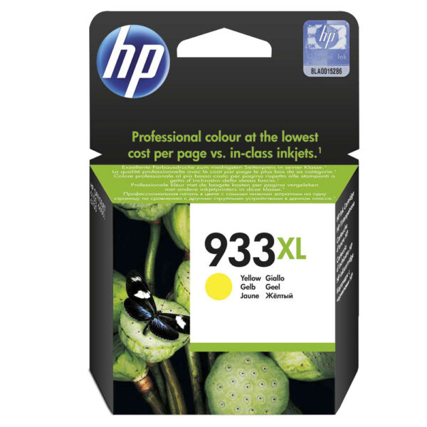 HP 933XL Amarillo Cartucho de Tinta Original - CN056AE