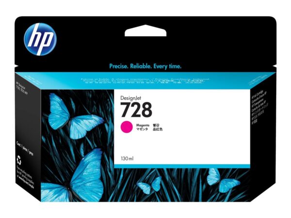 HP 728 Magenta Cartucho de Tinta Original - F9J66A